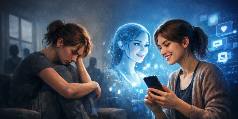 Acolhimento artificial, sofrimento real